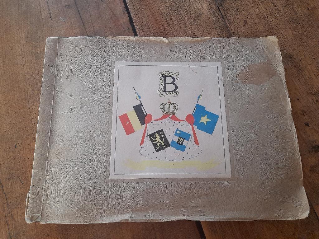 reis koning boudewijn belgisch congo 1955 fotoboek volledig, Ophalen of Verzenden