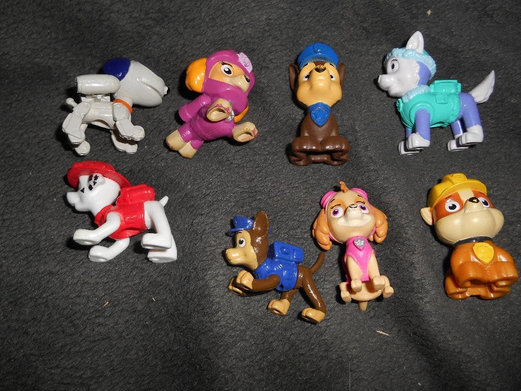 Lot de 8 personnage Pat-Patrouille, Enlèvement ou Envoi