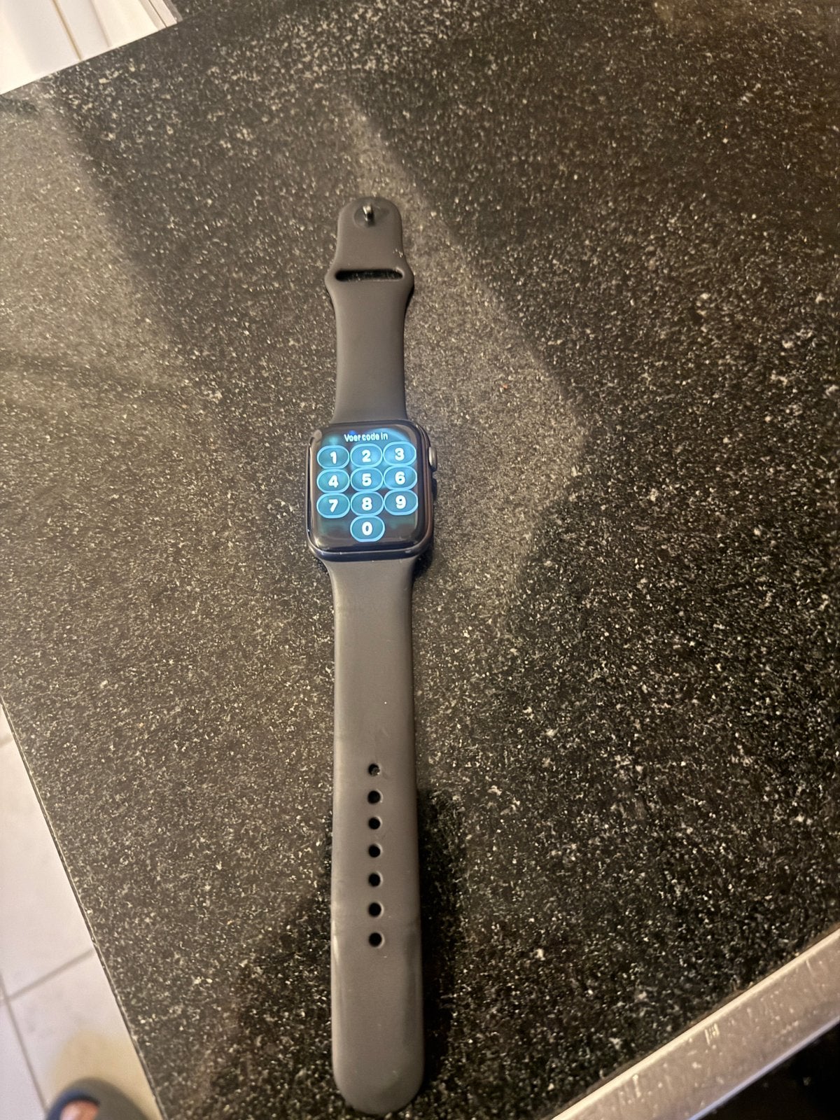 Apple Watch series 6, Handtassen en Accessoires, Gebruikt, Stappen, Zwart, IOS