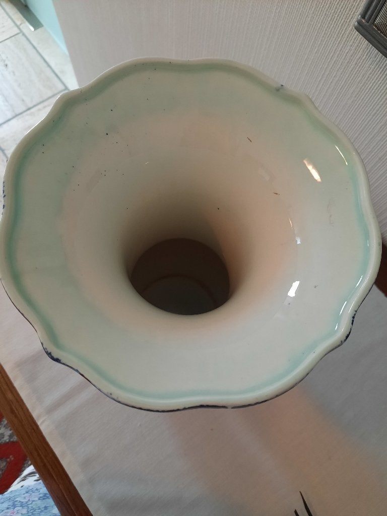 Boch vaas Delftse Hoogte 35 cm, Ophalen