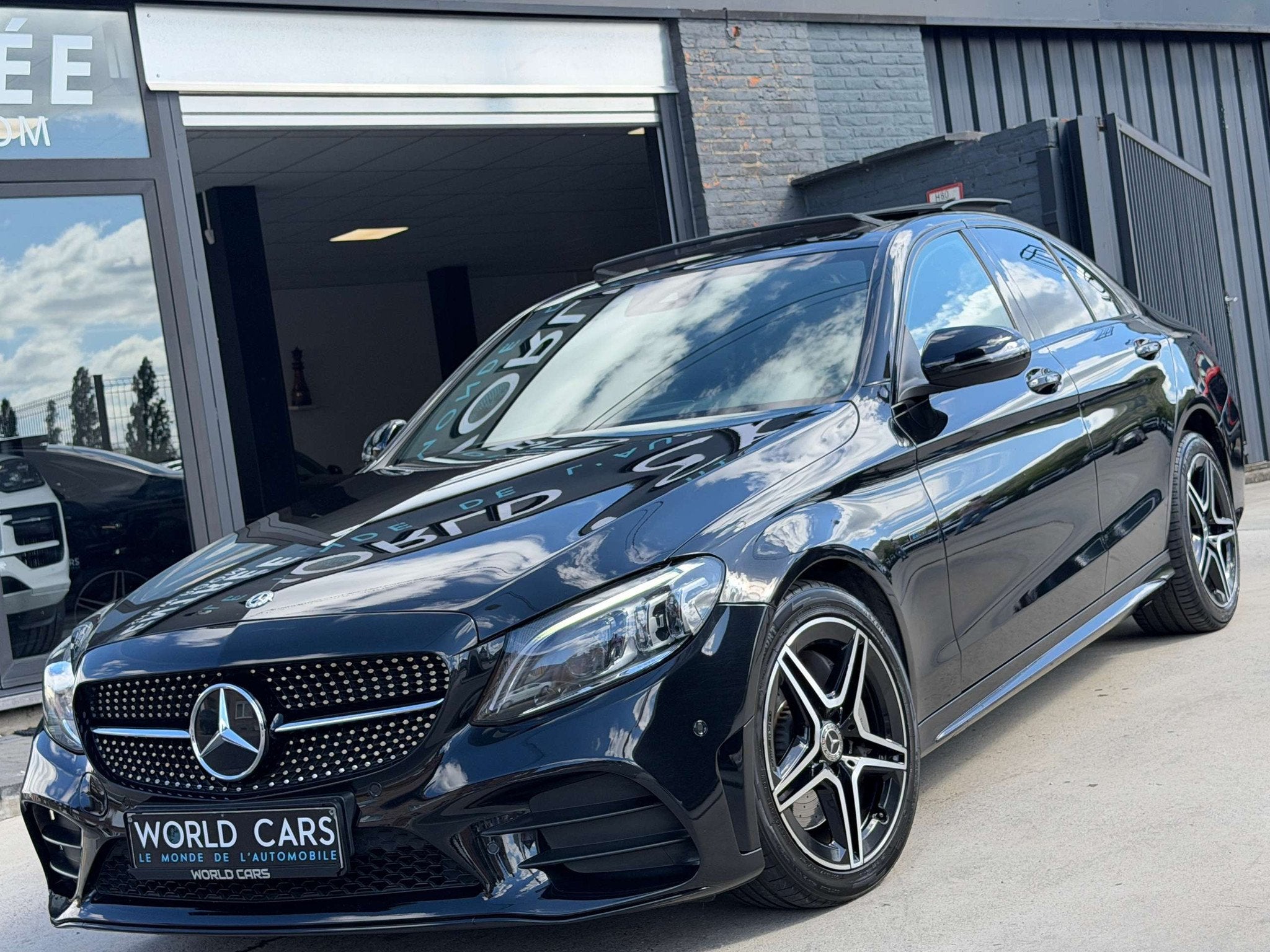 Mercedes-Benz C-Klasse 300 C 300 e PHEV PACK AMG - TOIT PANO, Cuir, Achat, Entreprise, Noir