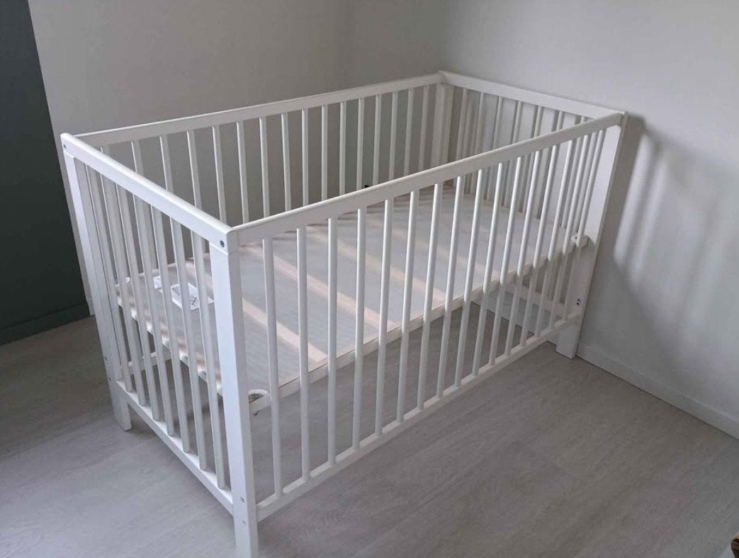 Babybedje, wit, 60x120 cm, Enlèvement