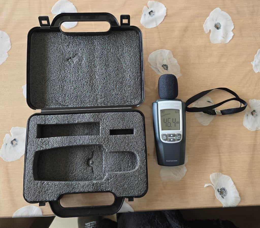 Decibel meter, Ophalen