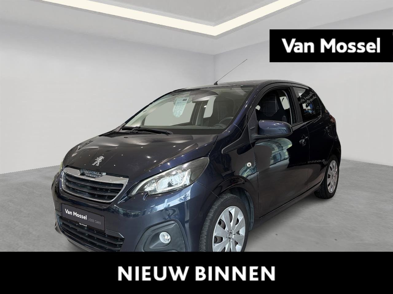 Peugeot 108 1.2 Allure, Autos, Argent ou Gris, Achat, Euro 6, Entreprise