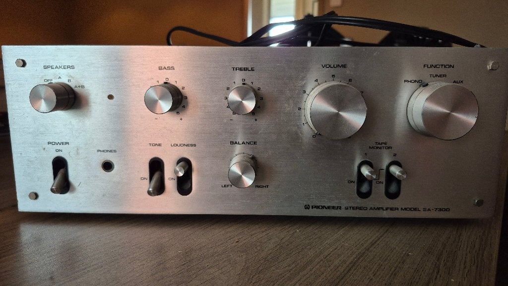 Pioneer stereo amplifier, Audio, Tv en Foto, Versterkers en Ontvangers, Ophalen, Gebruikt, Pioneer, 120 watt of meer