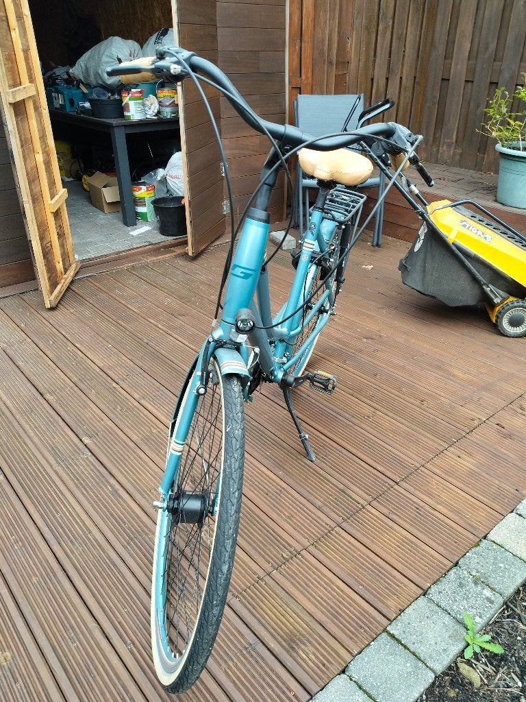 Damesfiets, 53 tot 56 cm, Velgrem, Versnellingen, Zo goed als nieuw
