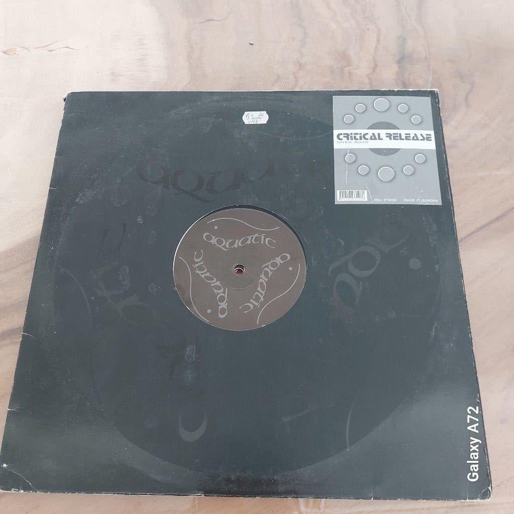 critical release turning around 12 inch maxi, CD & DVD, Vinyles | Dance & House, 12 pouces, House, Enlèvement ou Envoi, Utilisé