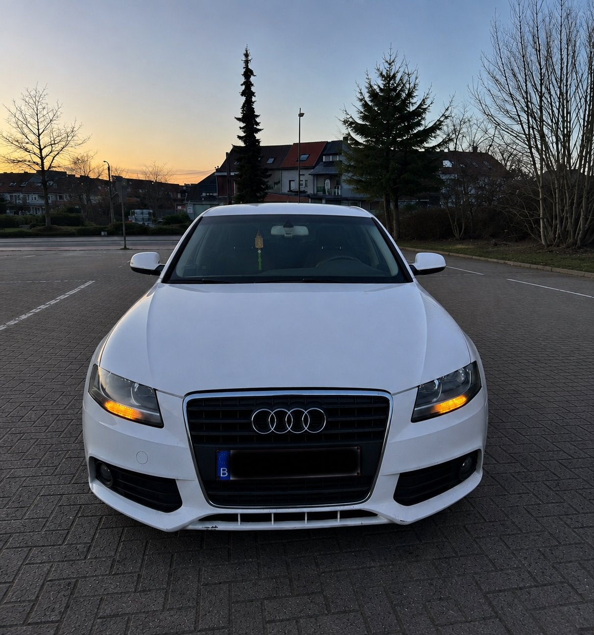 Audi A4, Euro 5, Zwart, A4, Wit