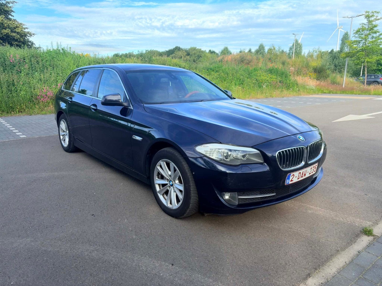 Bmw 520d Euro 5 de 2011, full option, très bien entretenu, Auto's, BMW, Particulier, 5 Reeks, ABS, Adaptieve lichten, Airbags