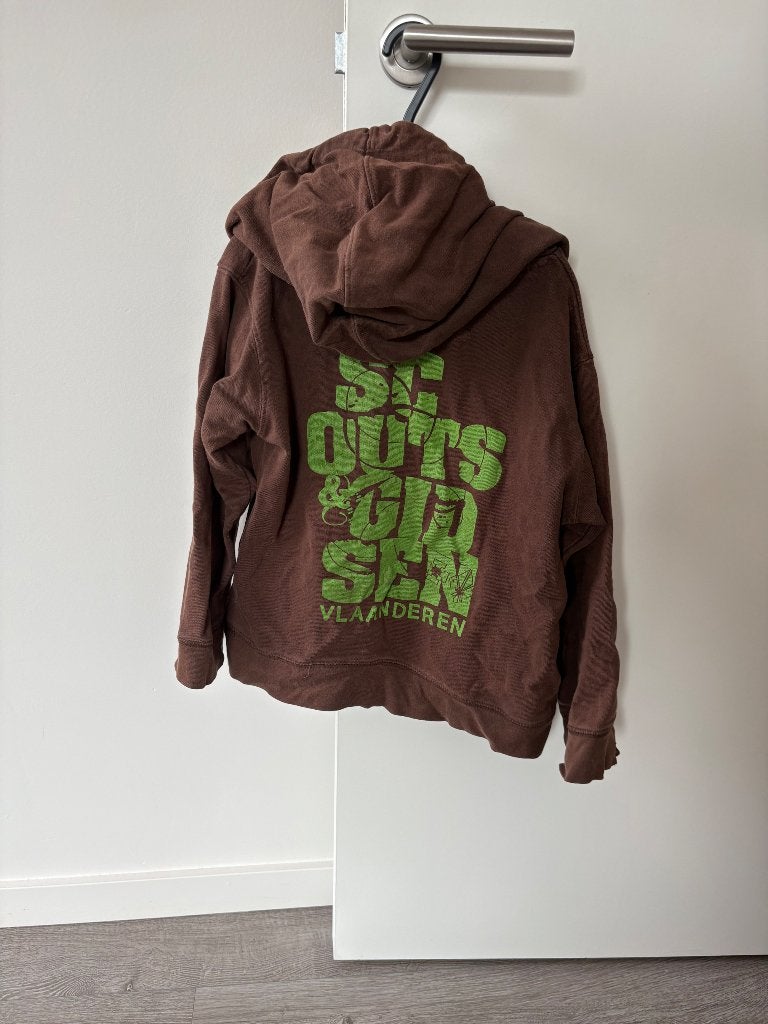 Warme hoodie Scouts Gidsen meisjes 9-10 jaar, Verzamelen, Ophalen, Gebruikt, Kleding