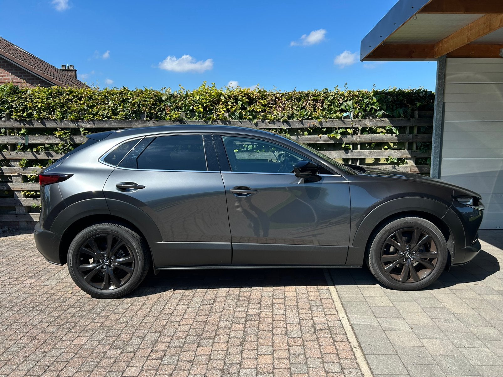 Mazda CX30 1e eigenaar 10/2024, Autos, Mazda, Argent ou Gris, Euro 6, Boîte manuelle, 137 kW