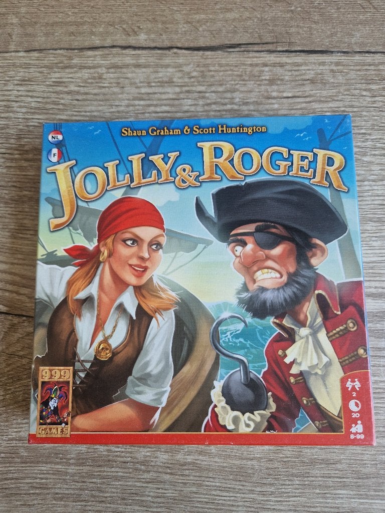 Jolly & Roger - 999 Games, Een of twee spelers, Ophalen, Zo goed als nieuw, 999 games