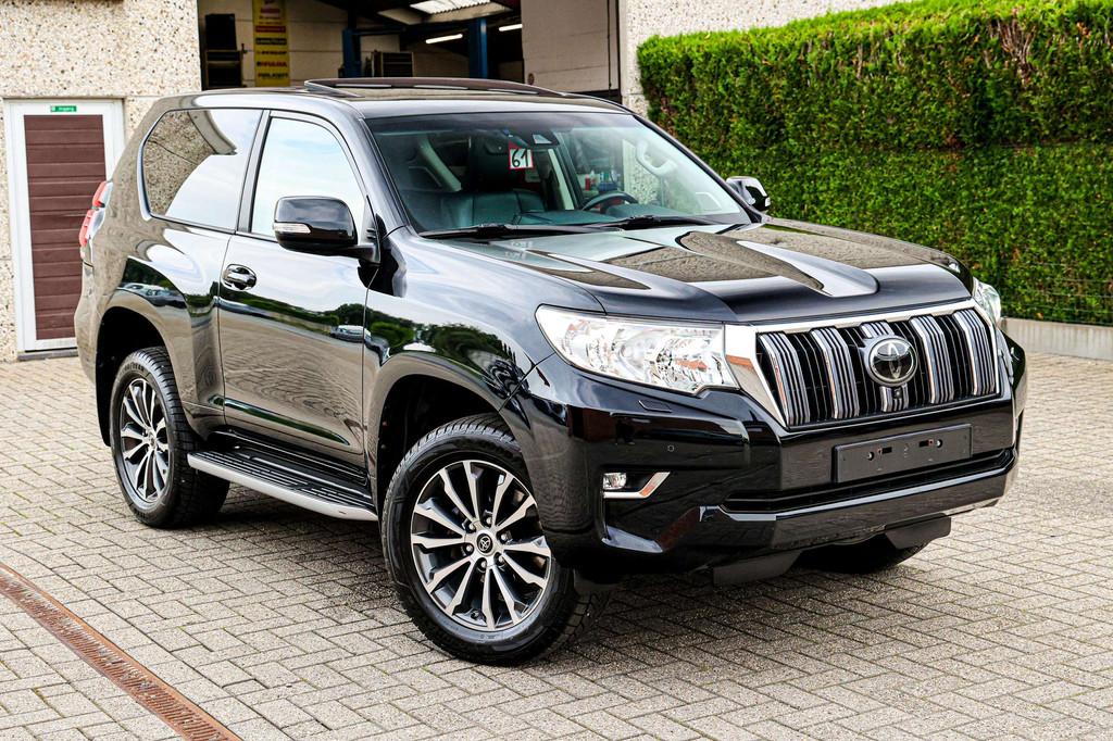 Toyota Land Cruiser STYLE-UITVOERING*SCHUIFDAK*LEDER*360°CA, Achat, Euro 6, Entreprise, 2 places