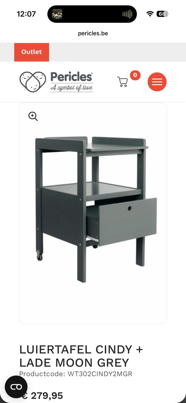 Verzorgingstafel, Kinderen en Baby's, Ophalen, Gebruikt, 70 cm of meer, 105 cm of meer