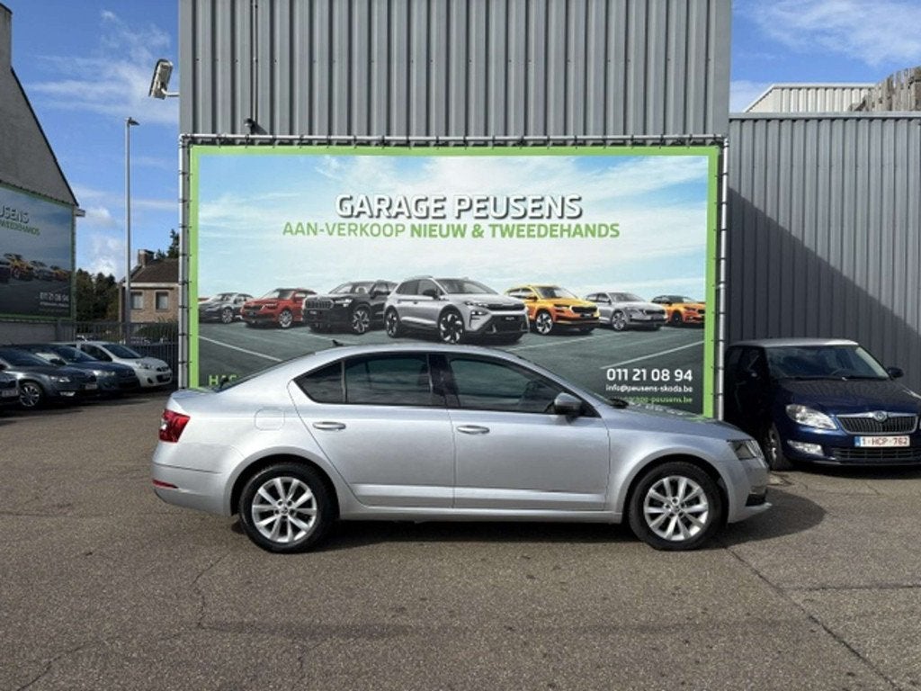 Skoda Octavia CNG 1.4 TSI Style (bj 2017), Auto's, Stof, Gebruikt, Overige kleuren, CNG (Aardgas)