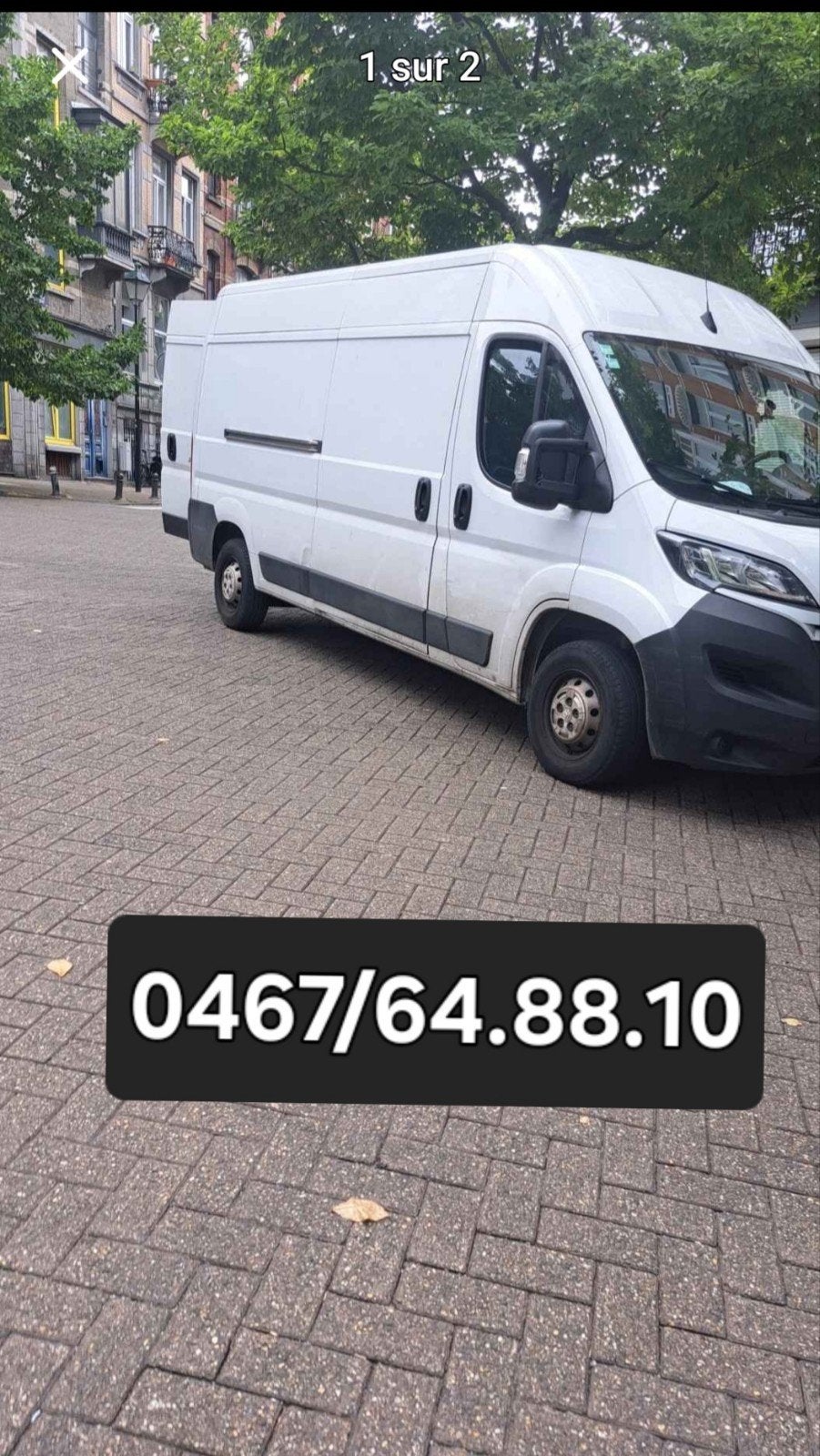 vide grenier transport, Enlèvement