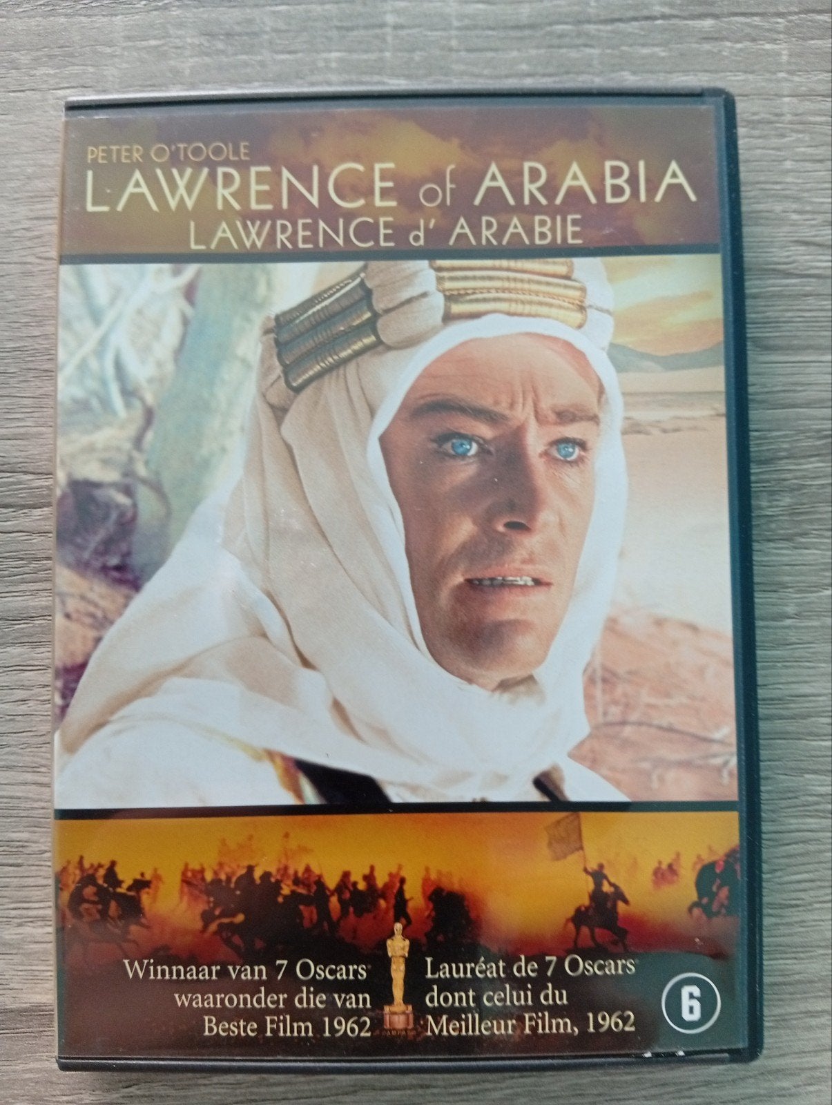 lawrence of Arabia avontuur dvd Peter o'toole, Cd's en Dvd's, Dvd's | Klassiekers, 1960 tot 1980, Nederlands, Ophalen of Verzenden
