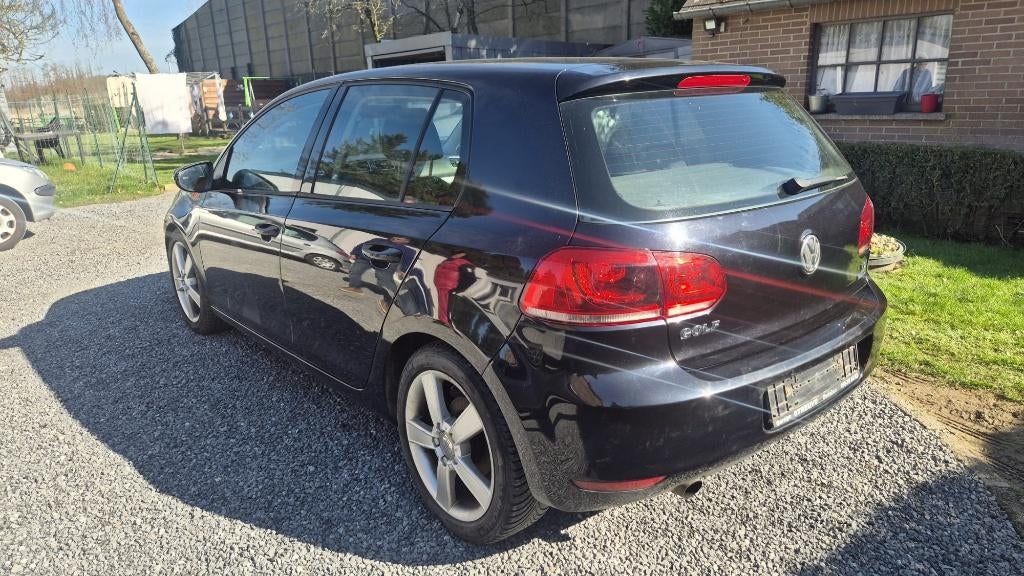 Volkswagen Golf 6/2010, Auto's, Zwart, Zwart, Bedrijf, Golf