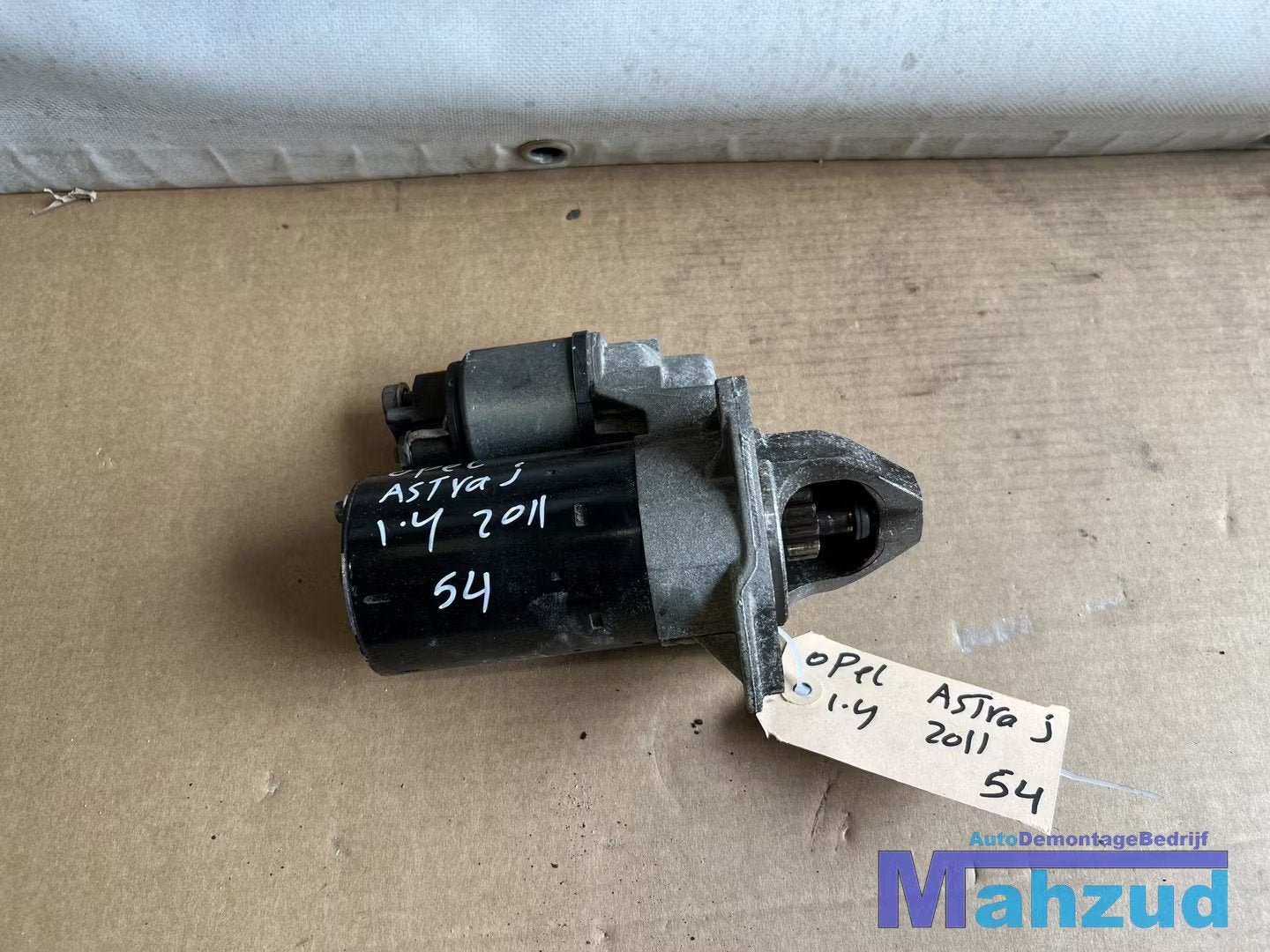 OPEL ASTRA J 1.4 Startmotor 0001107522 bosch / corsa E adam, Opel Automobile GmbH, Opel, Bahnhofsplatz 1
65423  Russelsheim am Main, DE