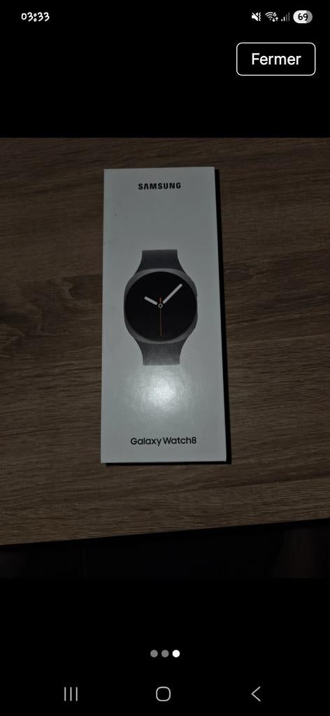 Montre watch 8, Neuf, Étanche, Enlèvement ou Envoi, Samsung