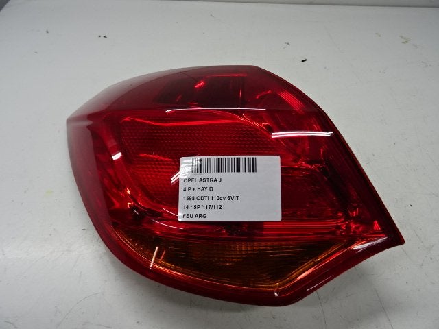 ACHTERLICHT LINKS Opel Astra J (PC6 / PD6 / PE6 / PF6), Auto-onderdelen, Verlichting, Gebruikt, Opel