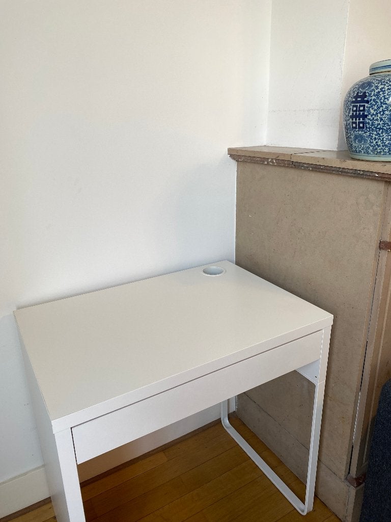 bureau, Maison & Meubles, Bureaux, 50 cm, Comme neuf, Goulotte de câbles, Enlèvement