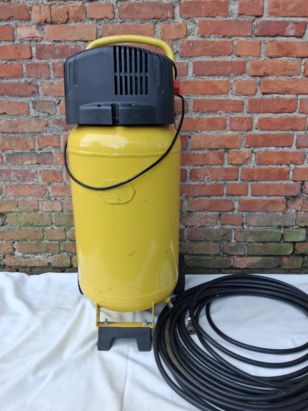COMPRESSEUR POWERPLUS 10 BARS, Enlèvement ou Envoi, Utilisé, Mobile, 25 à 100 litres