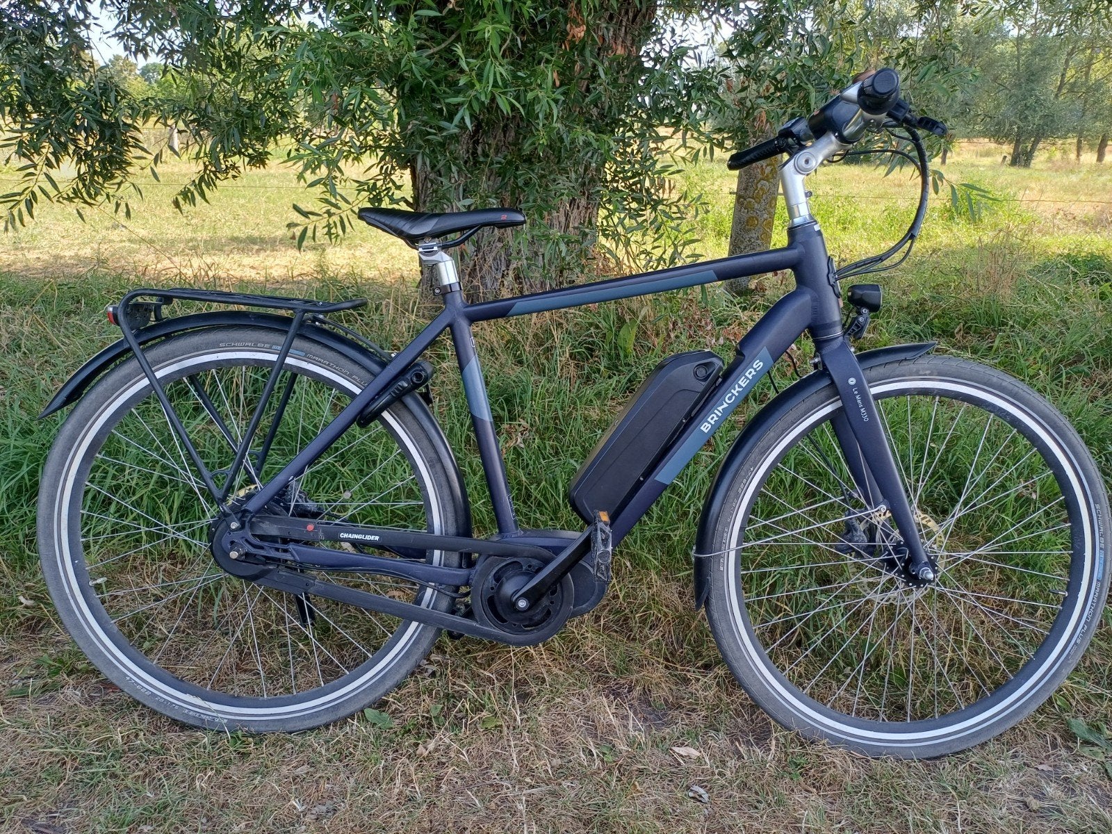 Brinckers herenfiets met Bafang middenmotor, Fietsen en Brommers, Ophalen