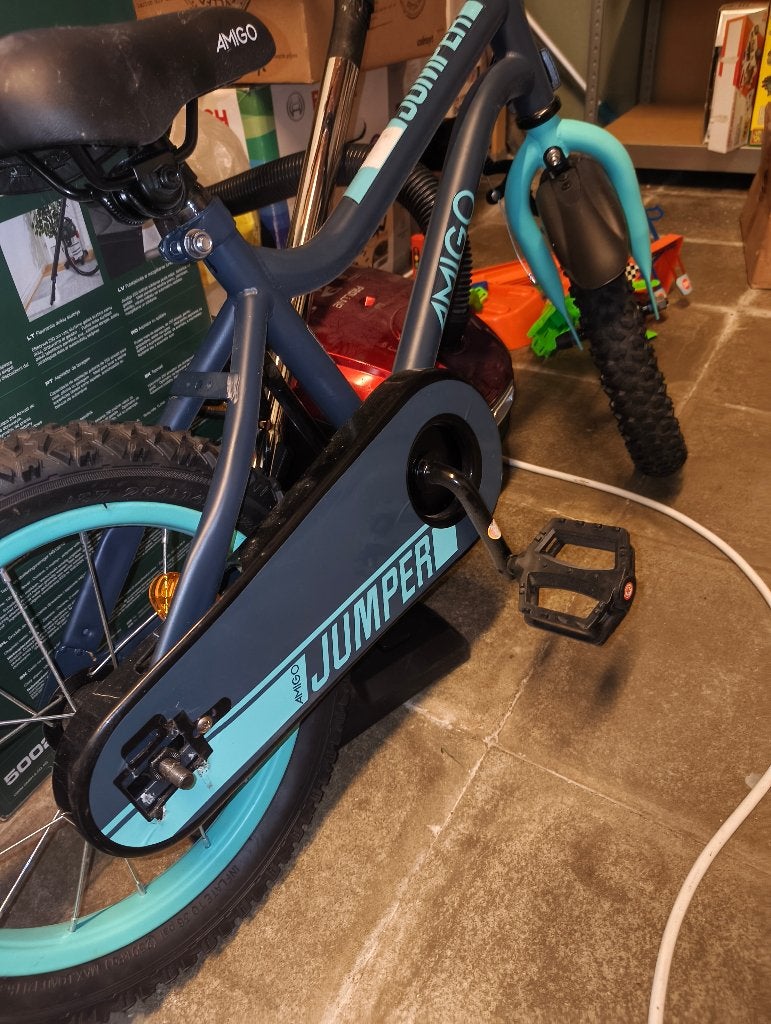 Vélo pour enfant amigo jumper 14 pouces, Vélos & Vélomoteurs, Enlèvement, Utilisé, Moins de 16 pouces, Amigo
