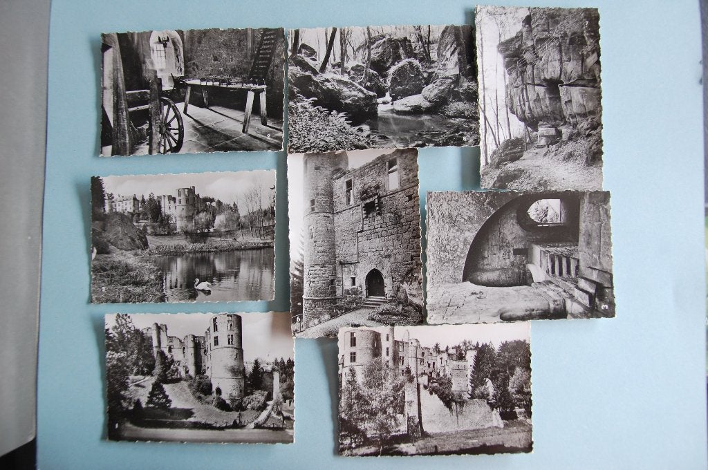 photos du château de BEAUFORT ; vintage, Collections, Photo, Utilisé, Bâtiment, 1960 à 1980