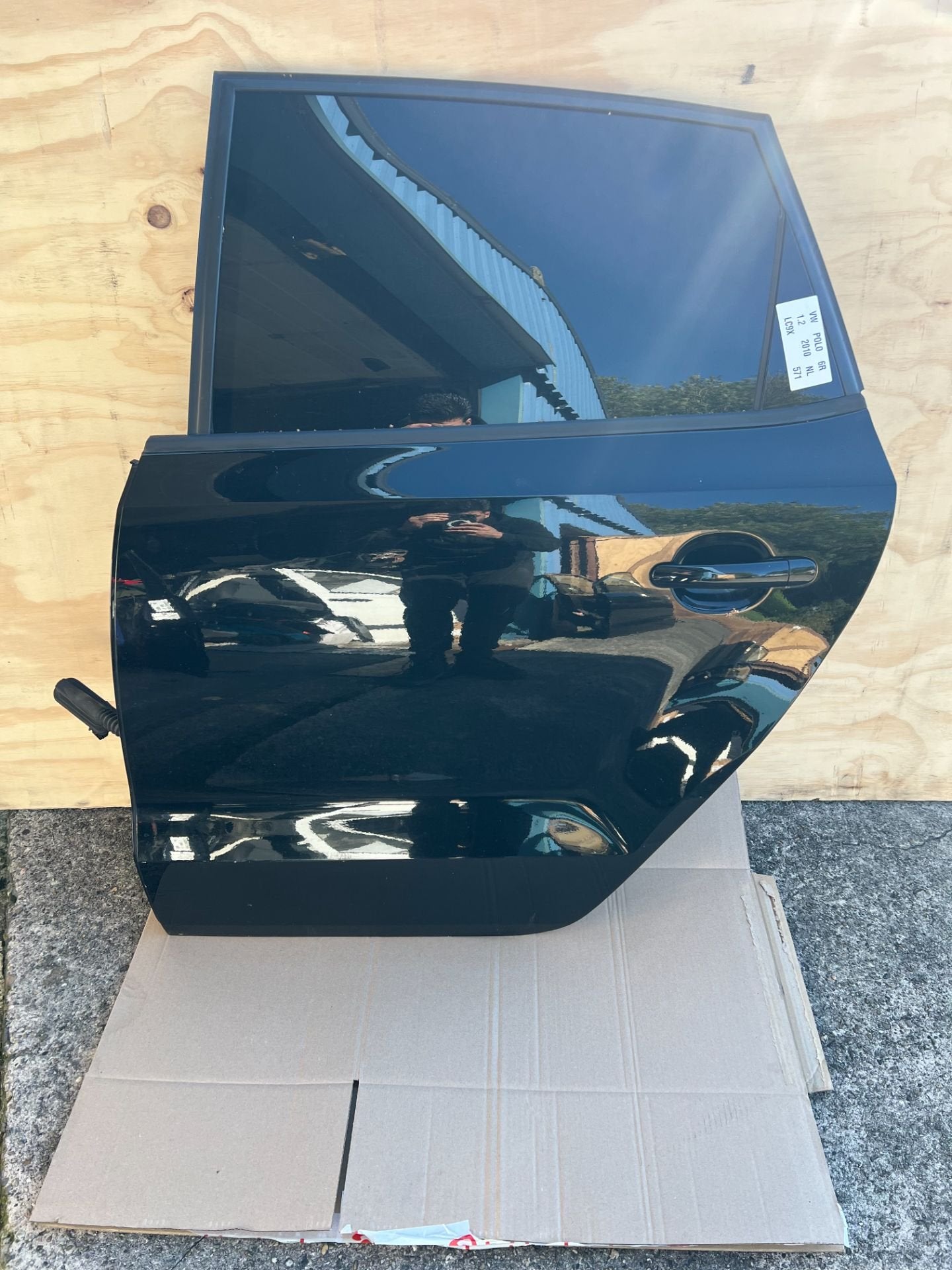 vw polo 6r Zwart links achter deur 2009-2016, Gebruikt, Volkswagen AG, Vw@volkswagen.de, Berliner Ring 2
38440  Wolfsburg, DE