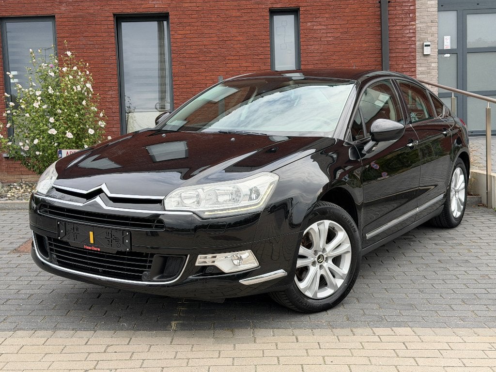 ( 93.934Km )Citroen C5 Exclusive ( Boite Auto ) 2.0HDi 136Ch, Auto's, Zwart, 4 cilinders, Leder en Stof, Zwart