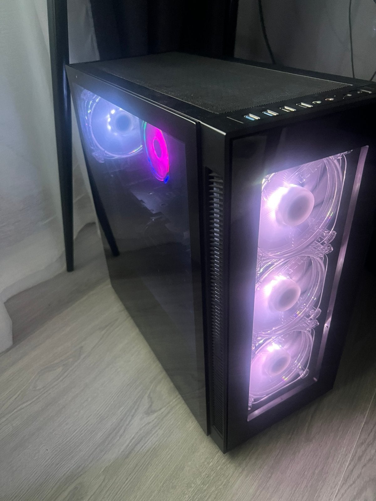 COMPLETE GAMING SETUP | Ryzen 5 5600X + RTX 4060 + MSI 144Hz, Ophalen, Zo goed als nieuw, Gaming, SSD