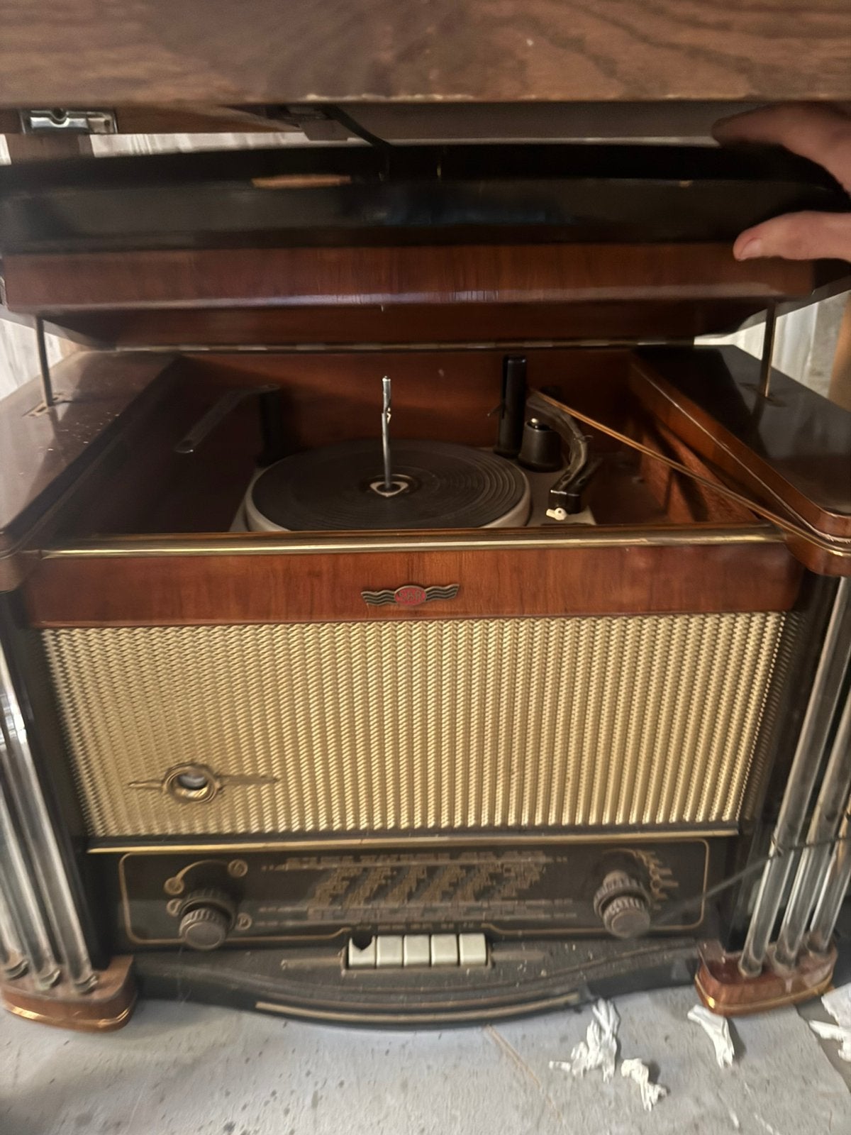 Vintage radio- en platenspelers, Antiek en Kunst, Ophalen