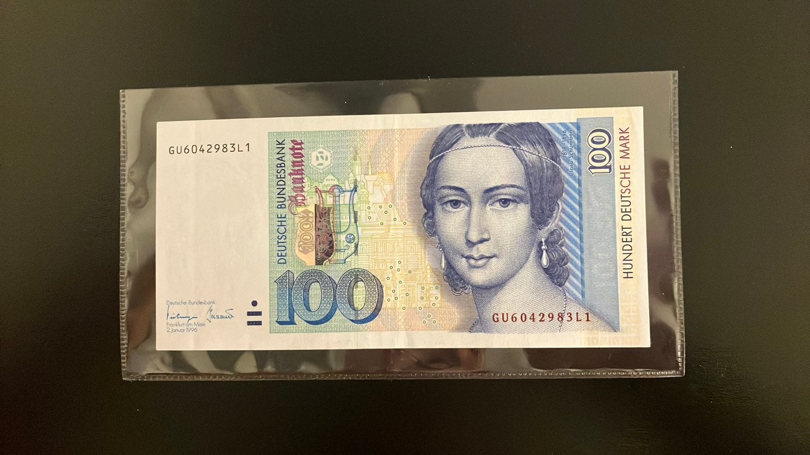 100 marks allemands - 100DM - XF+, Enlèvement ou Envoi, Allemagne, Billets en vrac