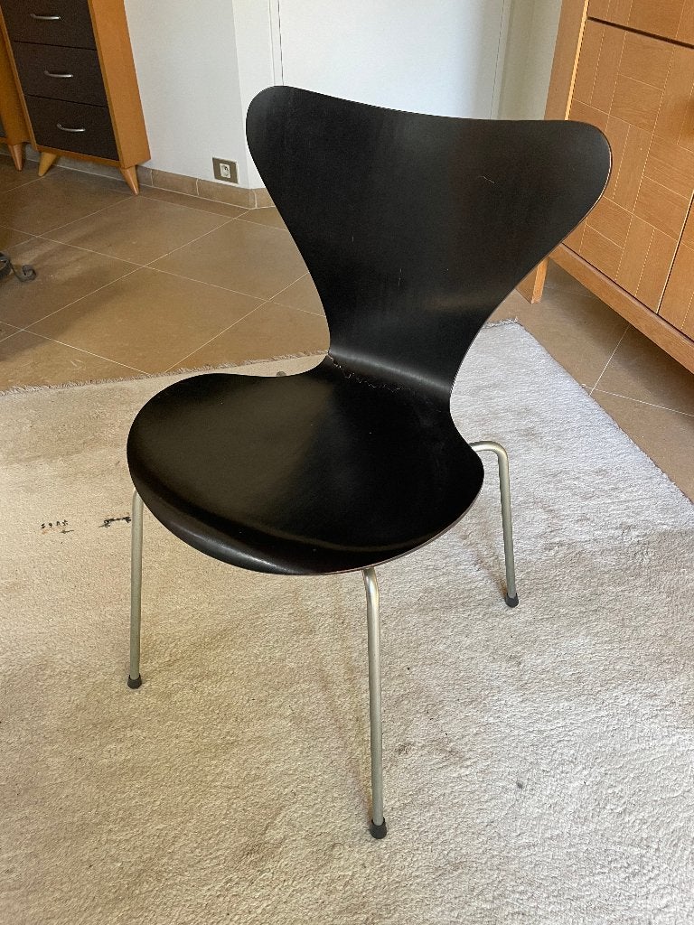 vlinderstoel Arne Jacobsen Fritz Hansen 1969, Maison & Meubles, Chaises, Enlèvement, Utilisé