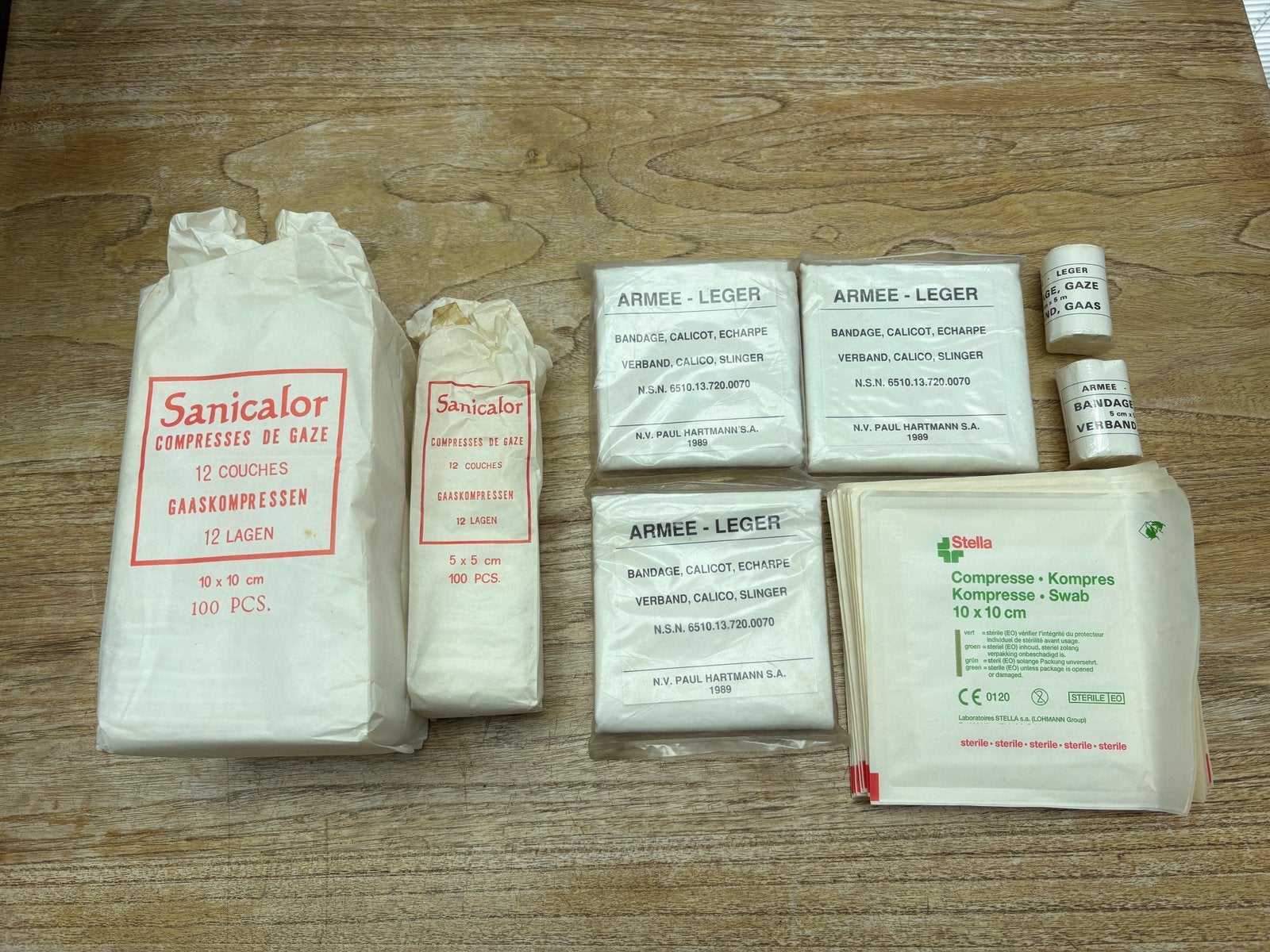 Belgisch Leger verbandpakketten, Enlèvement ou Envoi