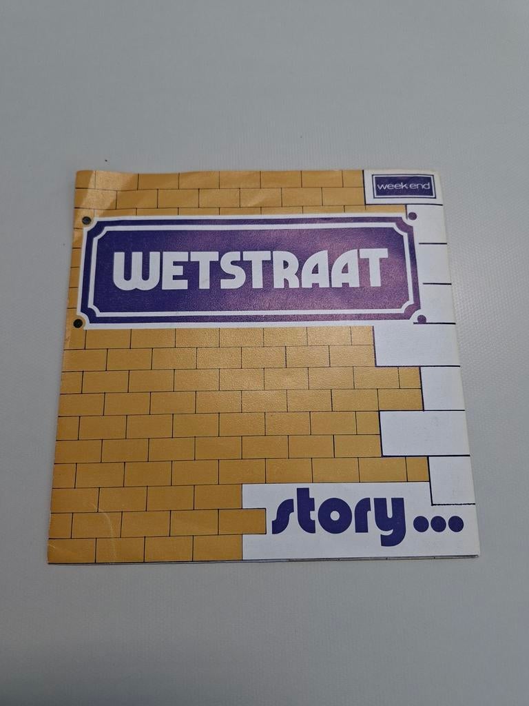 Single vinyle : L'histoire de Wetstraat, 1974., Enlèvement ou Envoi, Humour et Cabaret, Single, 1970 - 1979