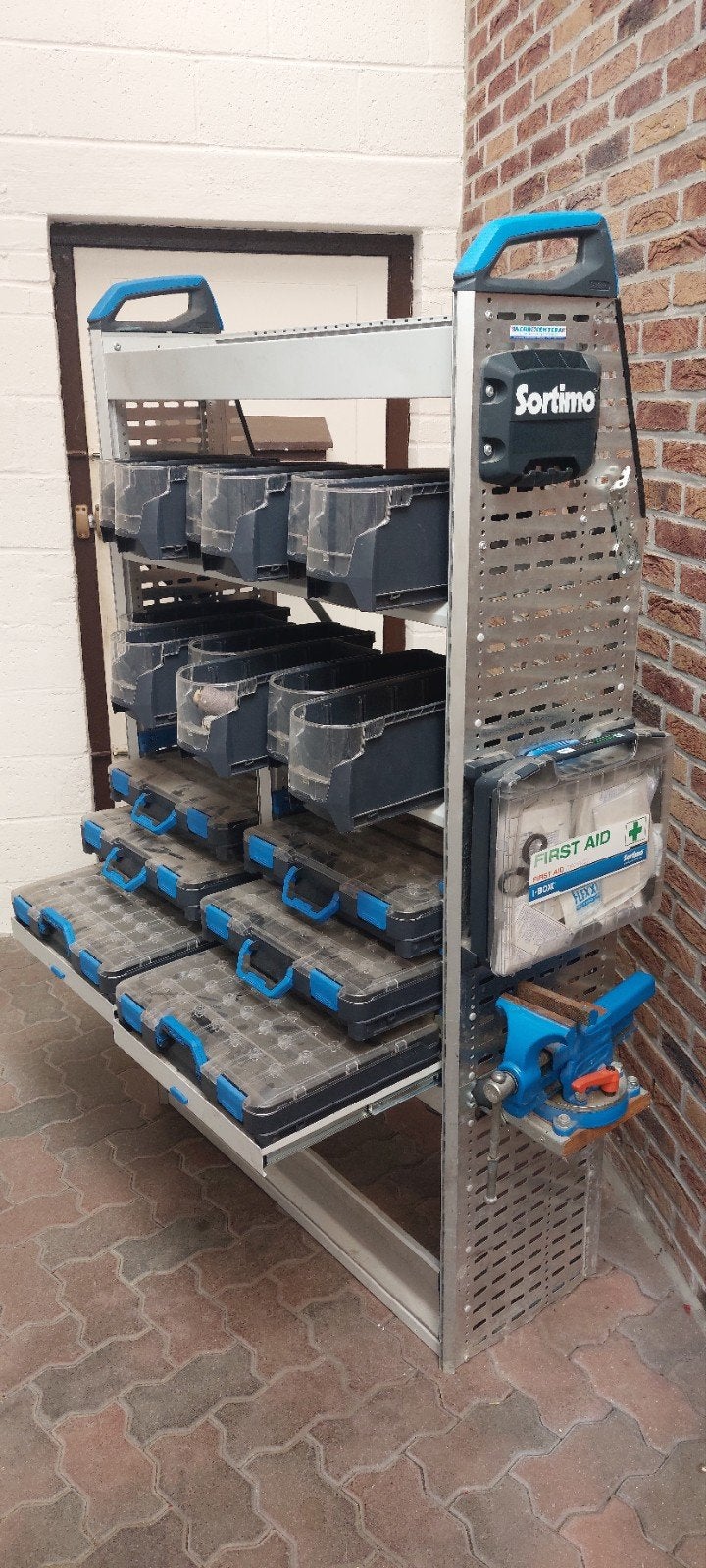Sortimo, professionele metalen kast voor bestelwagen, Ophalen, Nieuw, Opel
