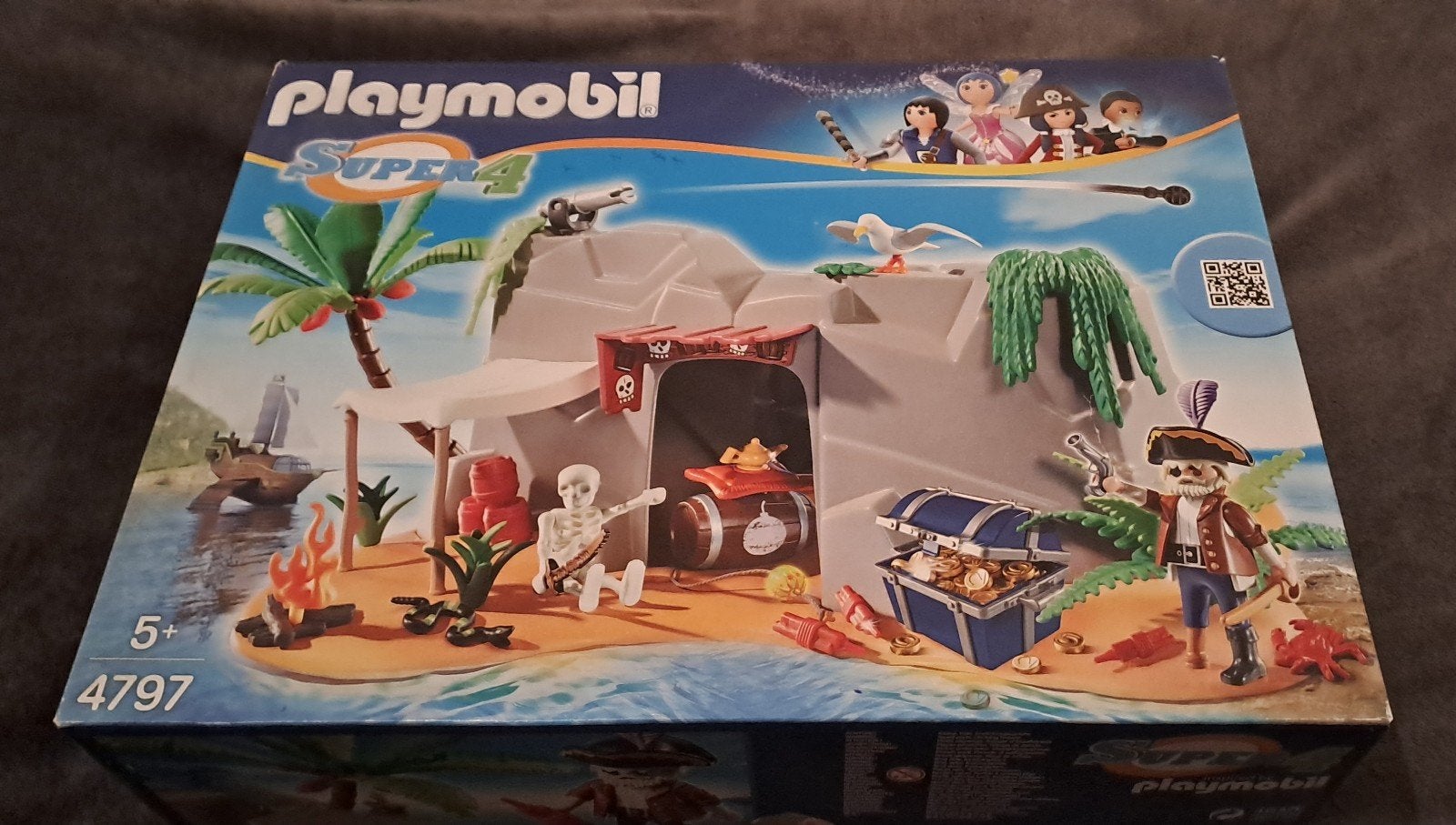 Playmobil 4797 Super 4 Piratenschuilplaats
Nieuw, Enfants & Bébés, Neuf, Enlèvement ou Envoi, Autres séries, Kit complet