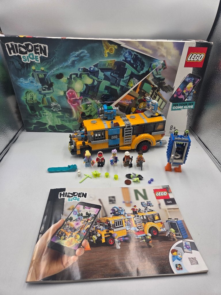Lego Hidden side 70423 Paranormal Intercept Bus 3000, Inclusief instructies, Lego, Ophalen of Verzenden, Zo goed als nieuw