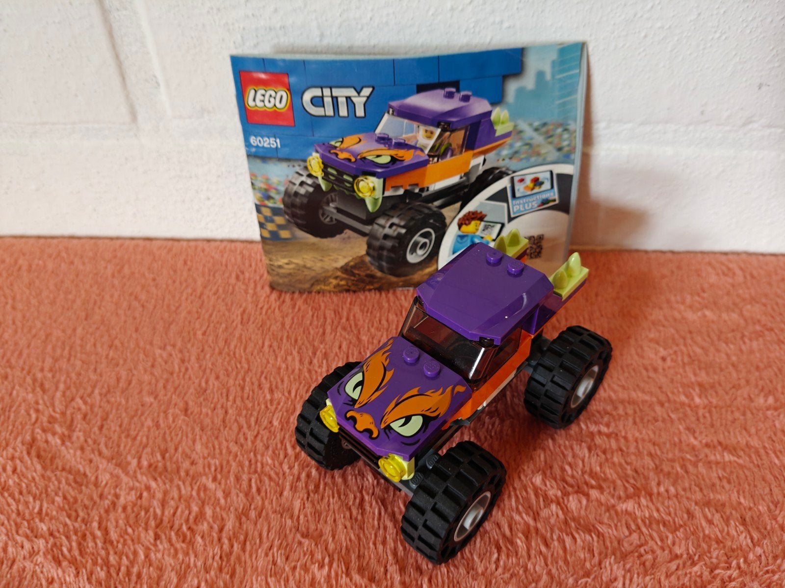 60251 LEGO City Monstertruck, City, Enlèvement ou Envoi, Lego, Ensemble complet