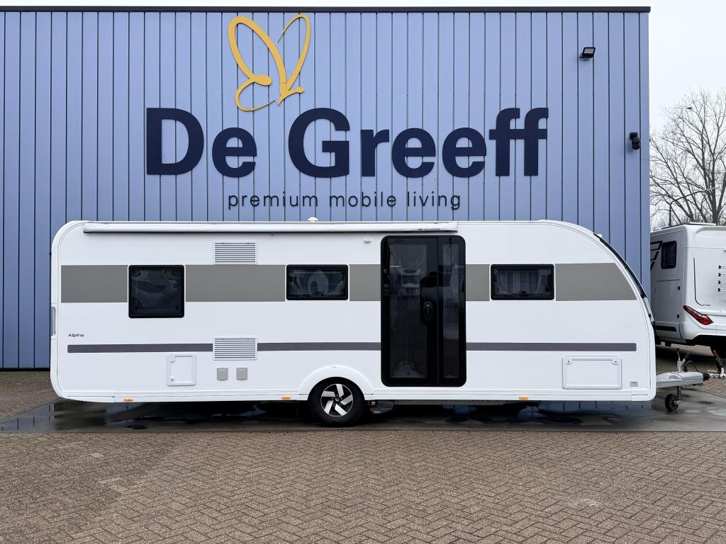 Adria Alpina 663 PT, Caravans en Kamperen, 7 tot 8 meter, Bedrijf, Adria, Tot en met 6