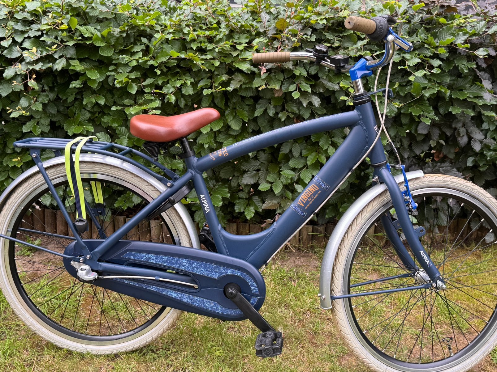 Jongensfiets Alpina Vingino 24inch, Vélos & Vélomoteurs, Vélos | Garçons, Comme neuf, Vitesses, Frein à rétropédalage, Enlèvement