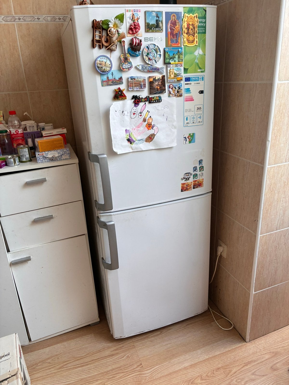 Frigo beko, Enlèvement, Utilisé