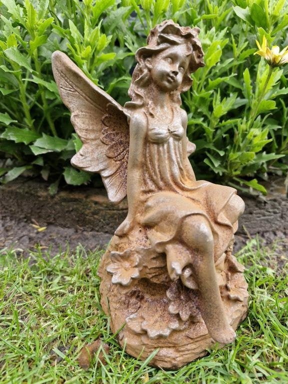 engel beeld , gietijzer, Tuin en Terras, Ophalen of Verzenden, Nieuw