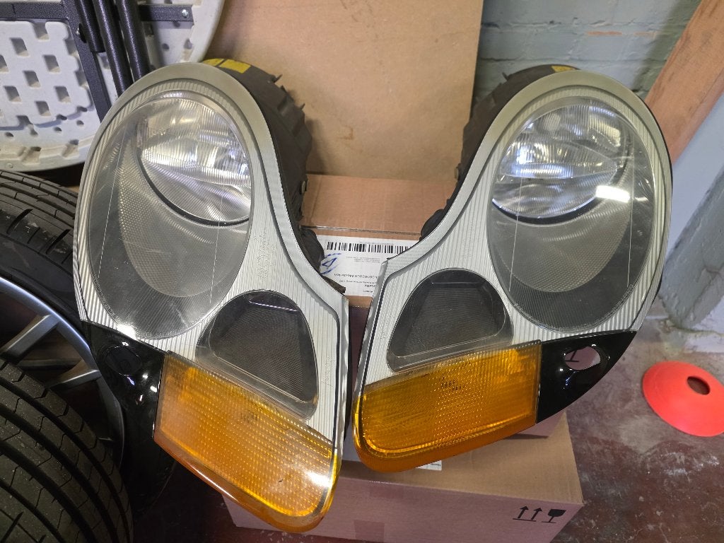 Porsche 911 996 koplampen, Enlèvement ou Envoi, Utilisé, Porsche, Pare-chocs