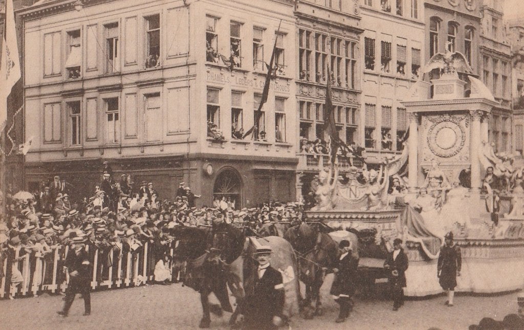 ANTWERPEN - Juwelenstoet in 1923, Verzenden, 1920 tot 1940, Ongelopen, Antwerpen