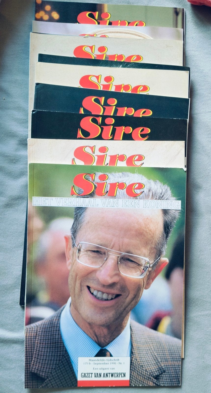 10 oude tijdschriften "Sire" 1990-1991, Verzamelen, Ophalen of Verzenden
