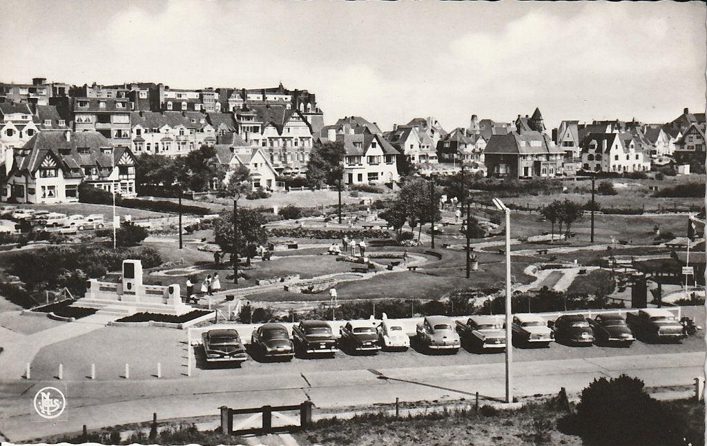 Knokke-Zoute. Minigolf, Ophalen of Verzenden, Ongelopen, West-Vlaanderen